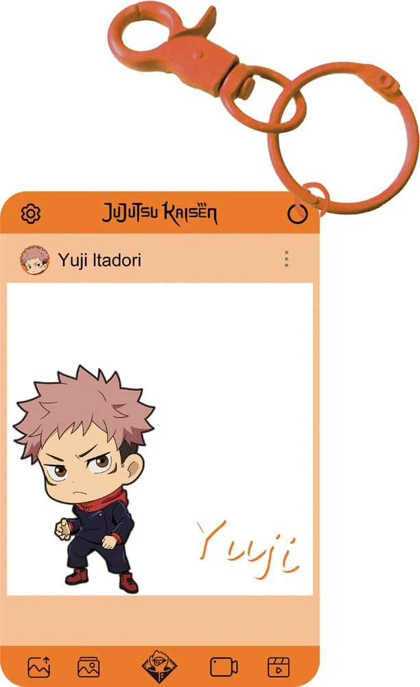Jujutsu Kaisen Acrylic Clear Card 8cm Blind Box - Caixa Inteira (6 unidades)